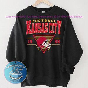 Kansas city chiefs 1959 Football Football sweatshirt shirt black Heavy Blend